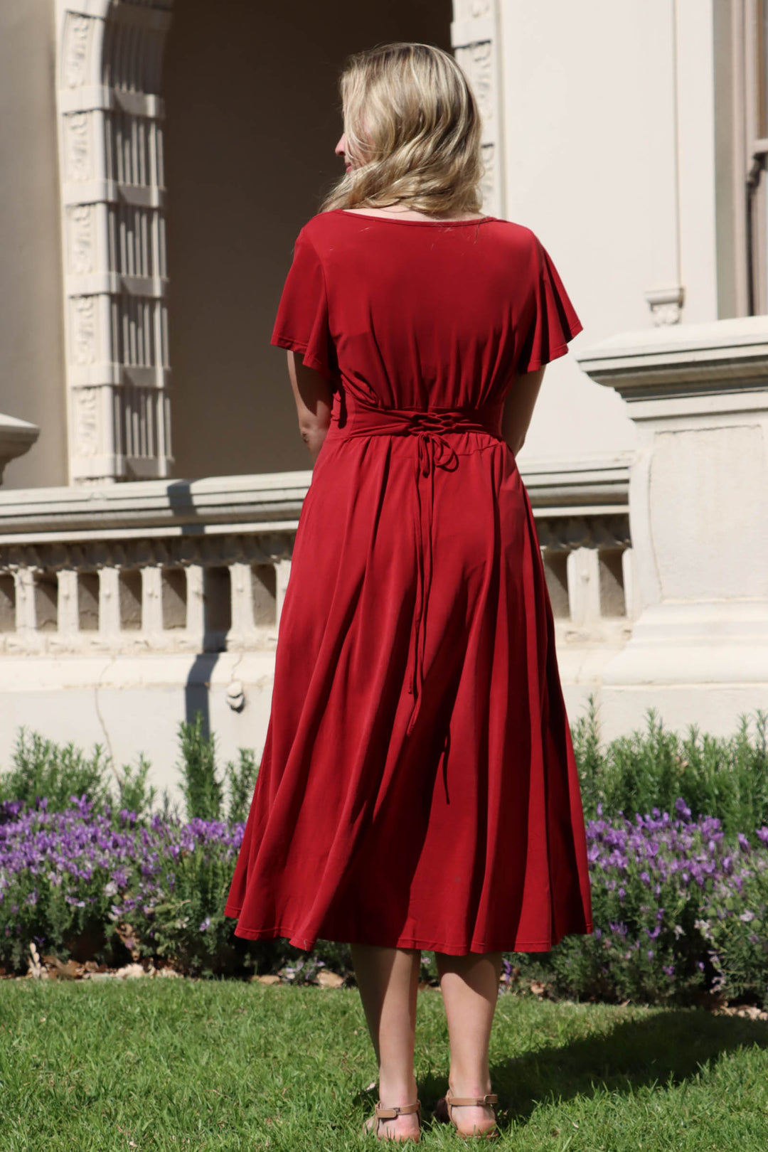 Persephone Crimson Red Dress