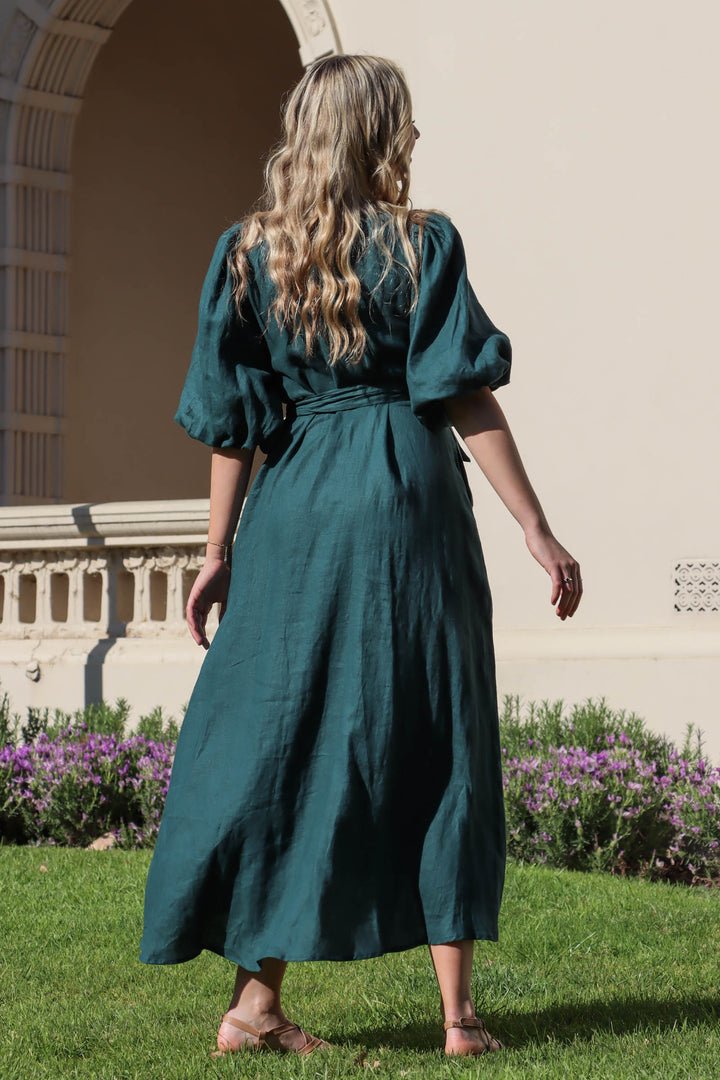 Bella Emerald Dress