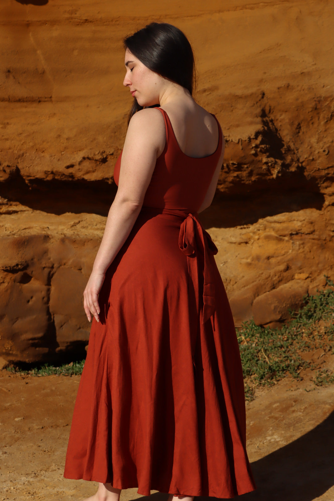 Grace Burnt Sienna Skirt