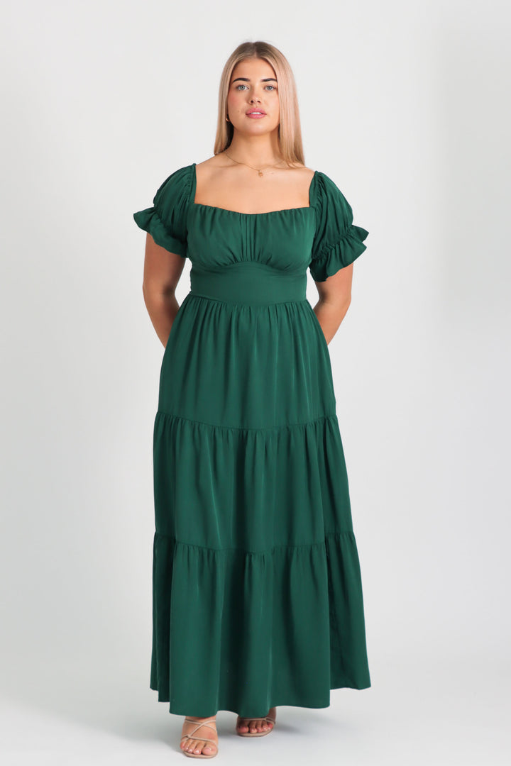 Daphne Forest Green Dress