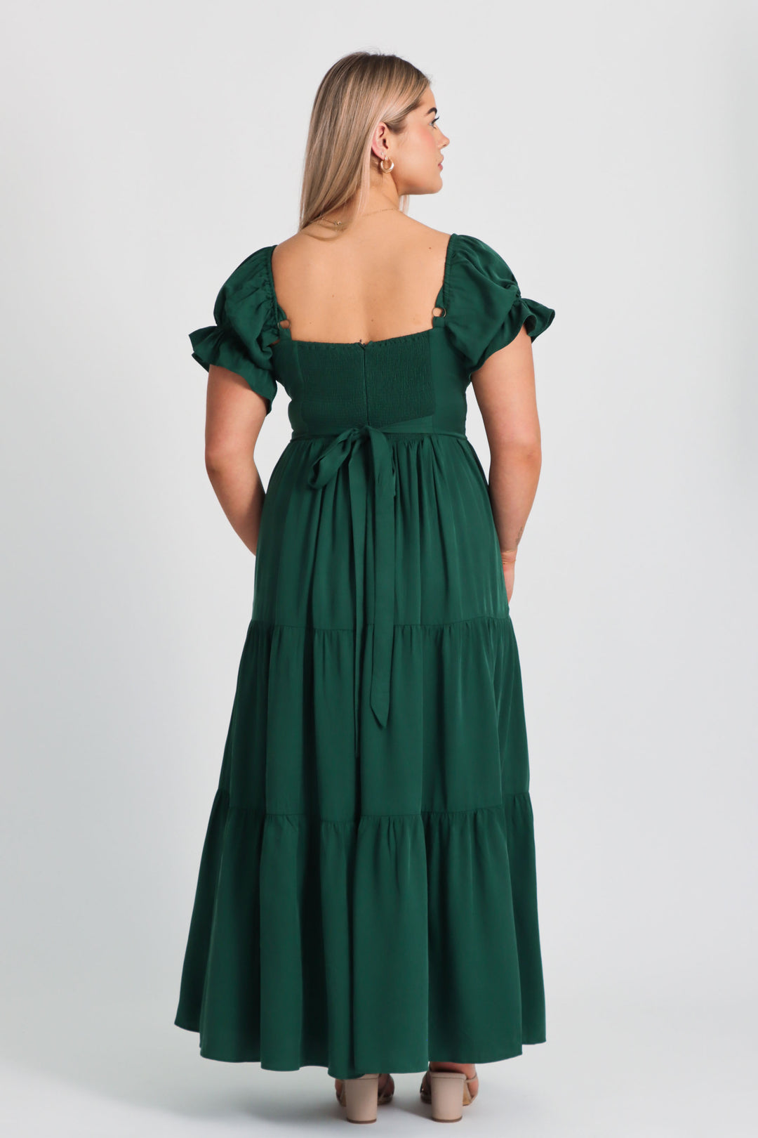 Daphne Forest Green Dress