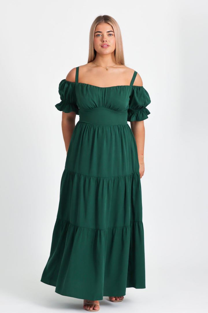 Daphne Forest Green Dress