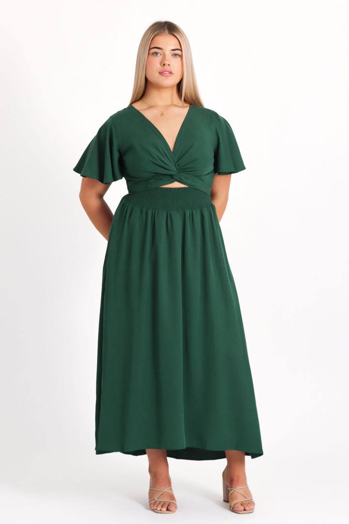 Paloma Forest Green Dress