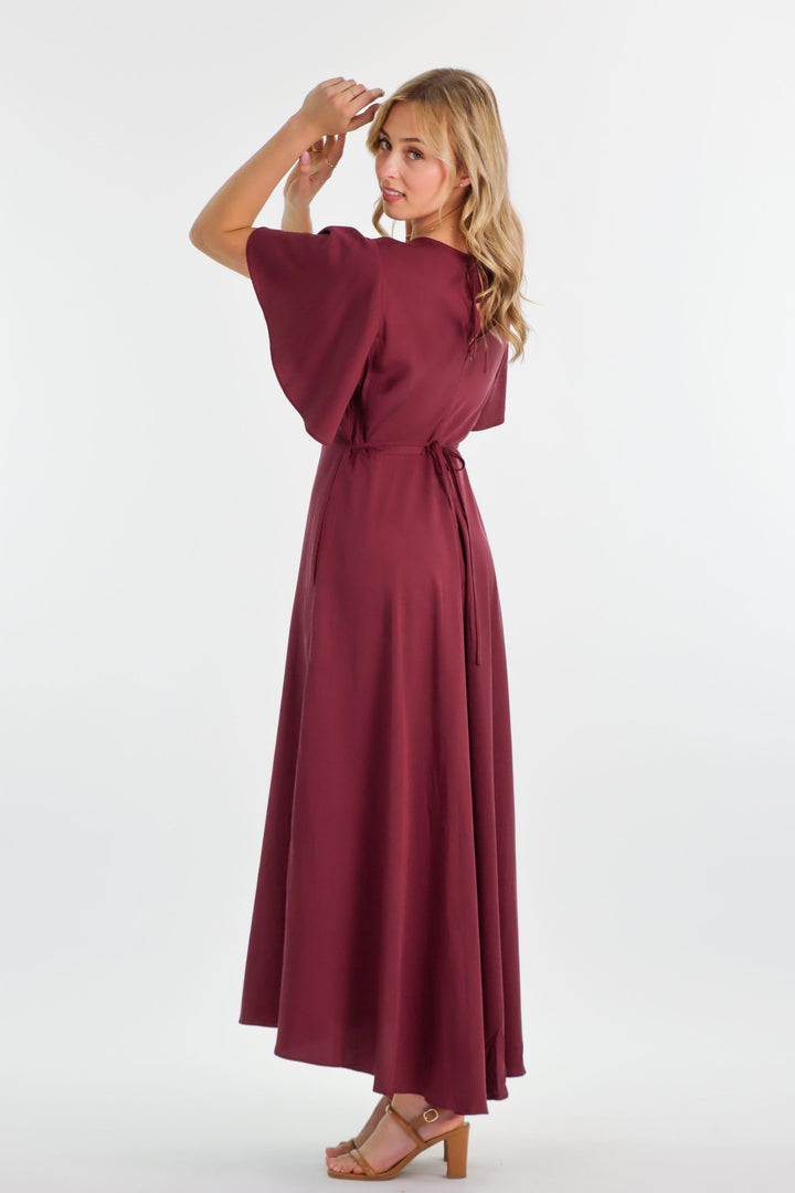 Athena Plum Dress