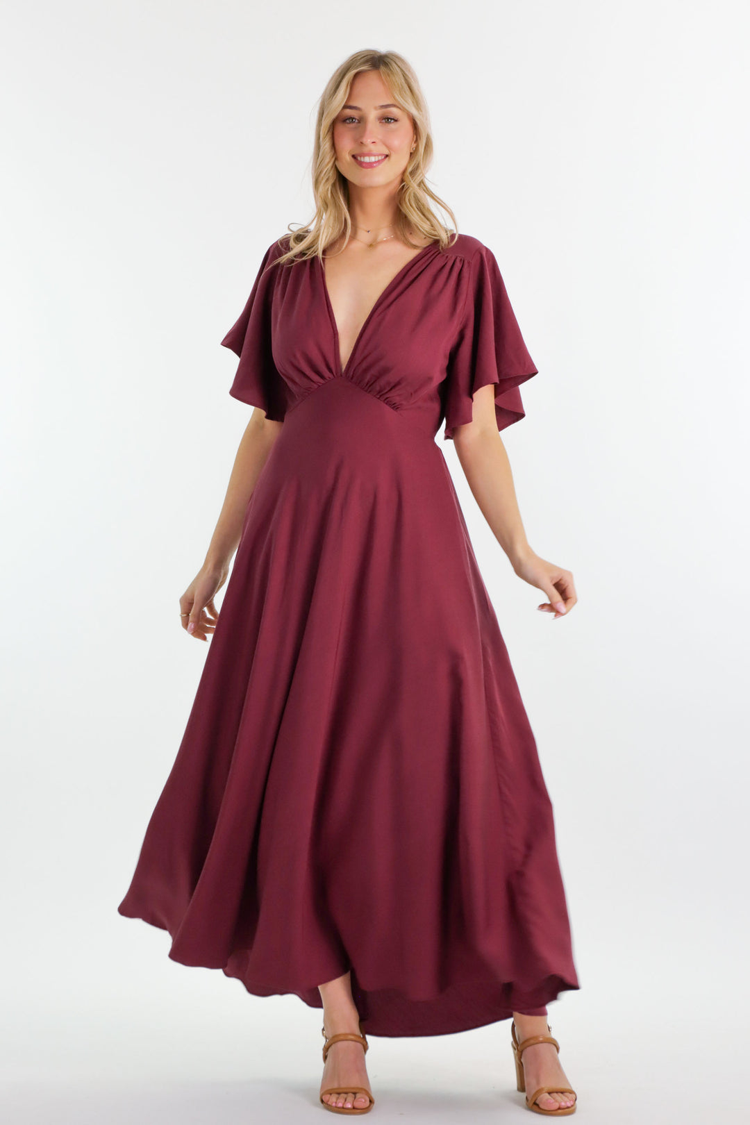 Athena Plum Dress