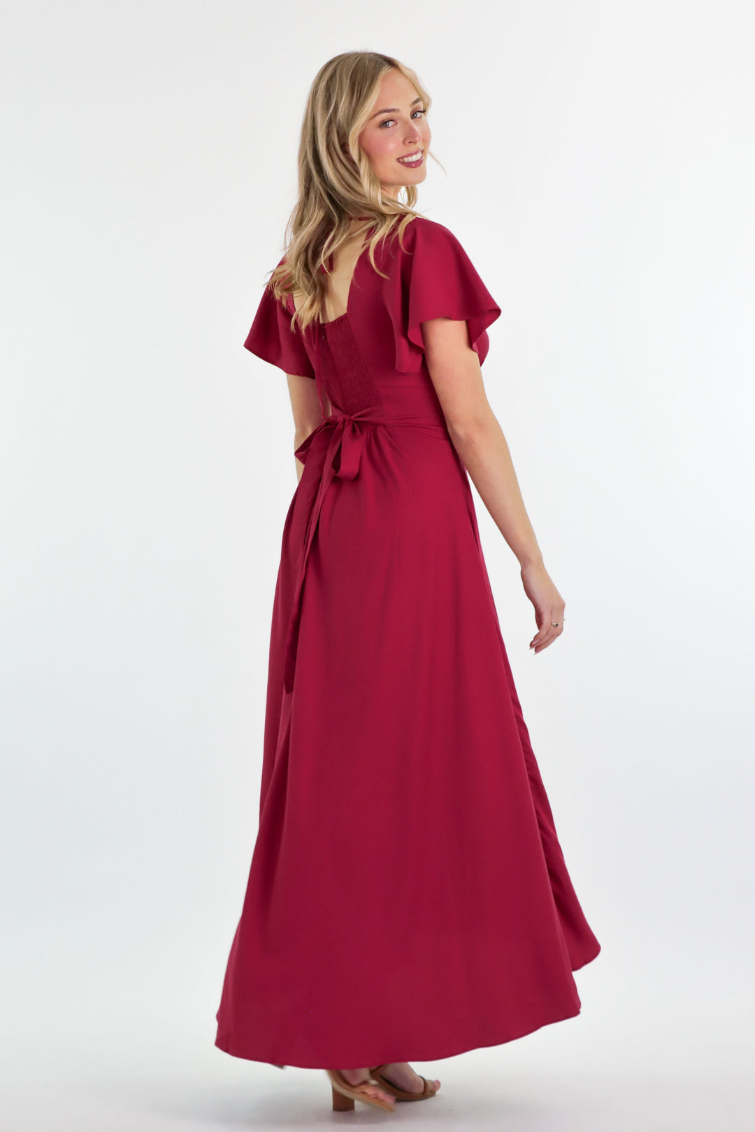 Adele Raspberry Dress