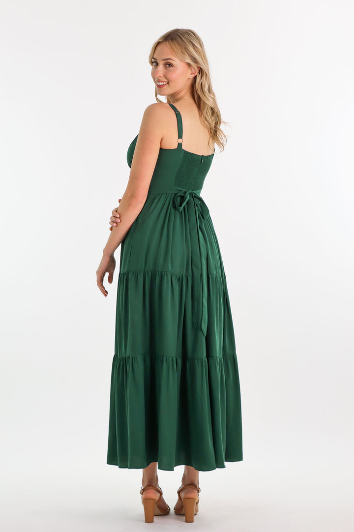 Daphne Forest Green Dress