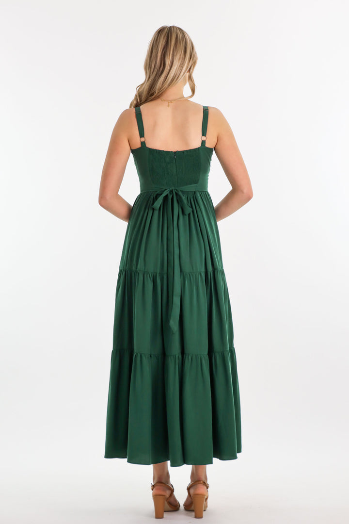 Daphne Forest Green Dress