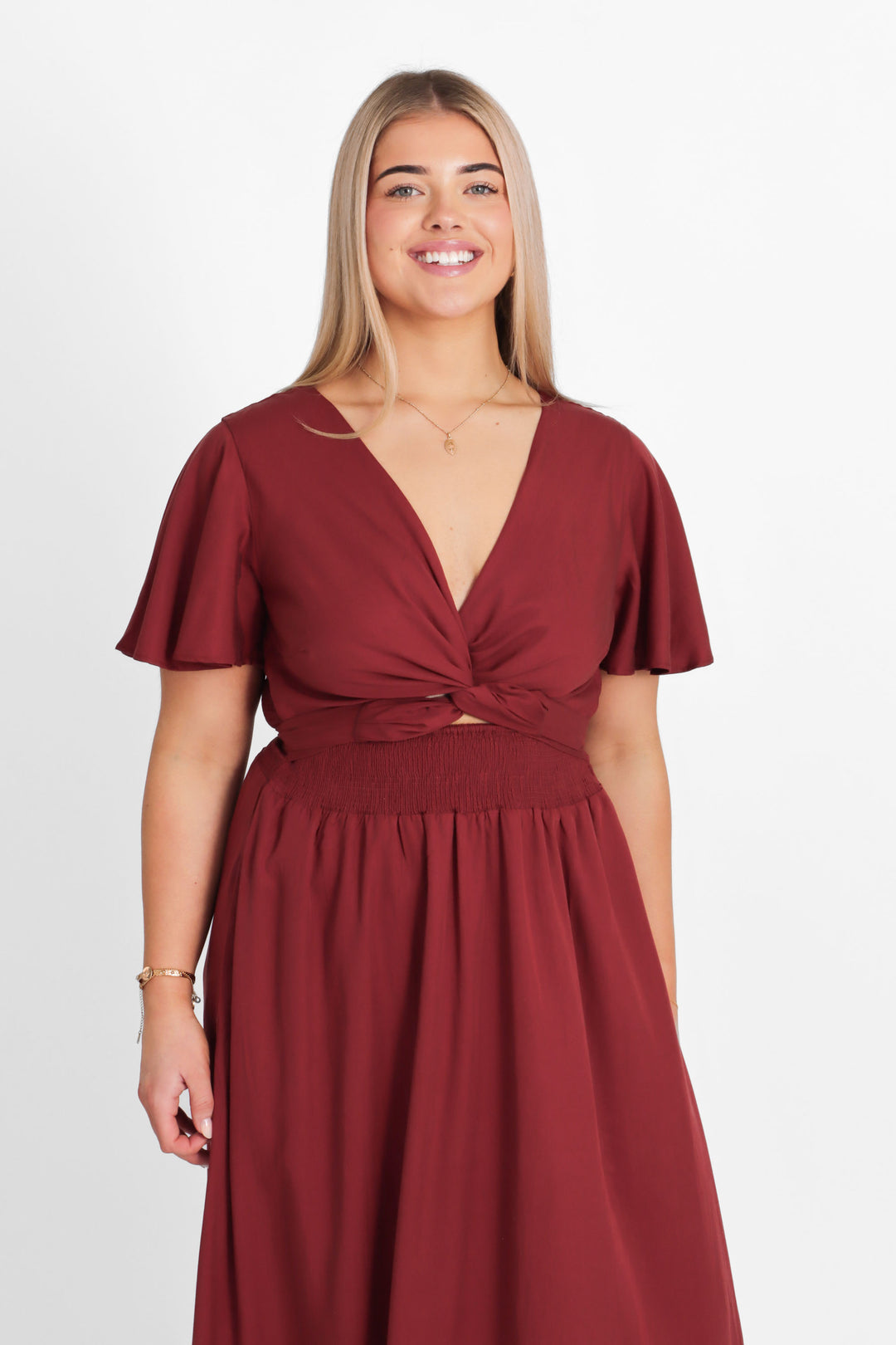 Paloma Wine Dress