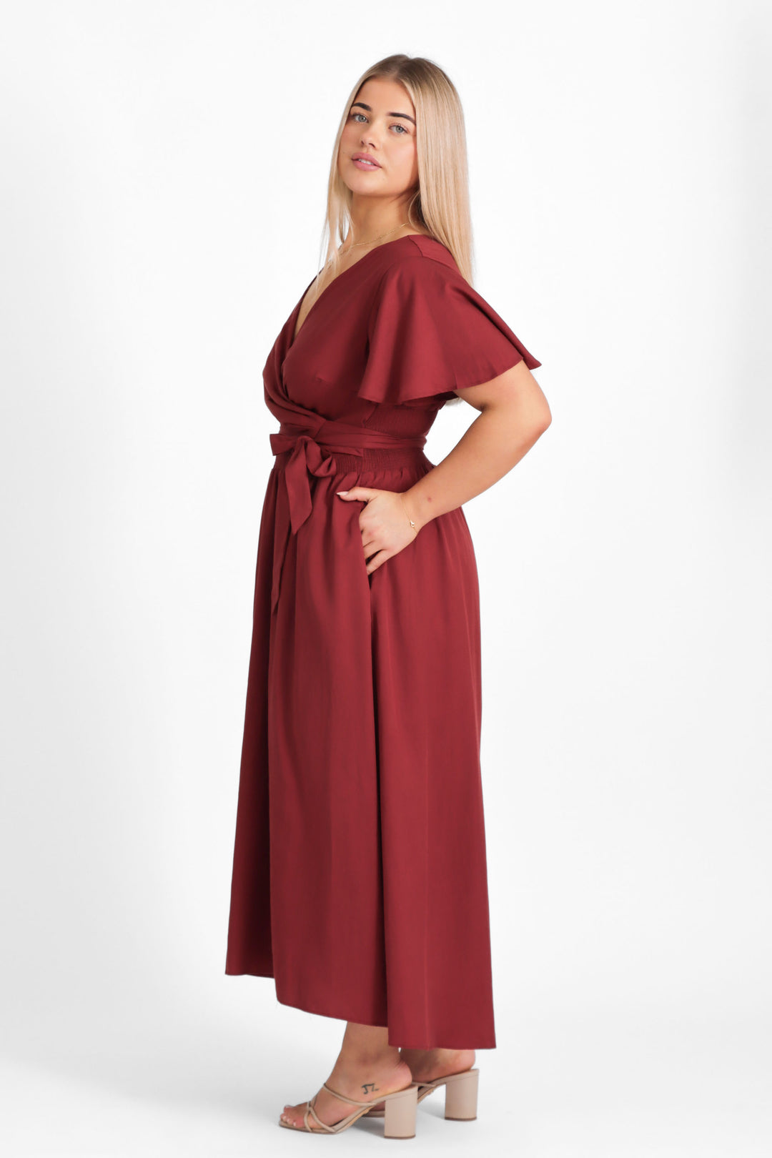 Paloma Wine Dress