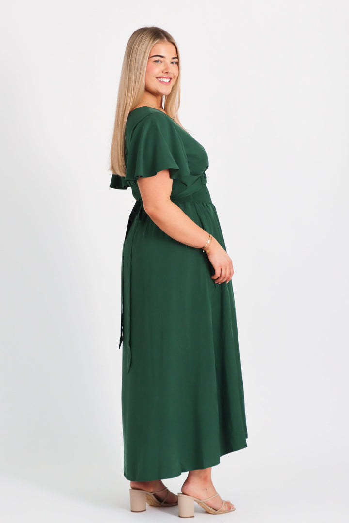 Paloma Forest Green Dress