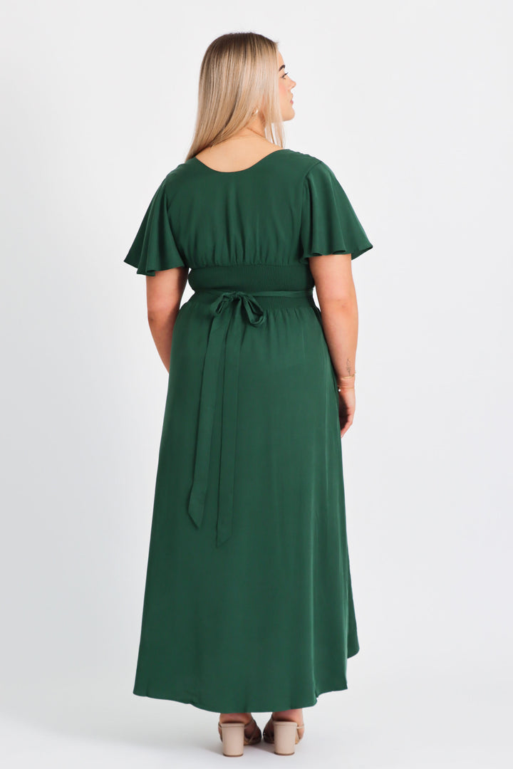 Paloma Forest Green Dress