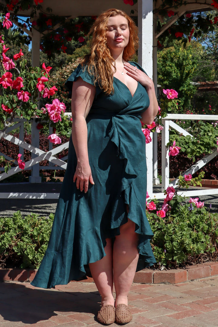 Gabriella Emerald Dress