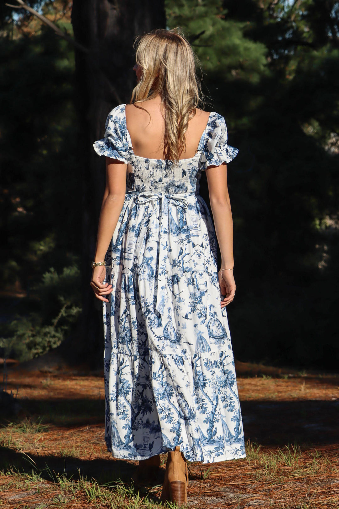 Daphne French Toile Dress