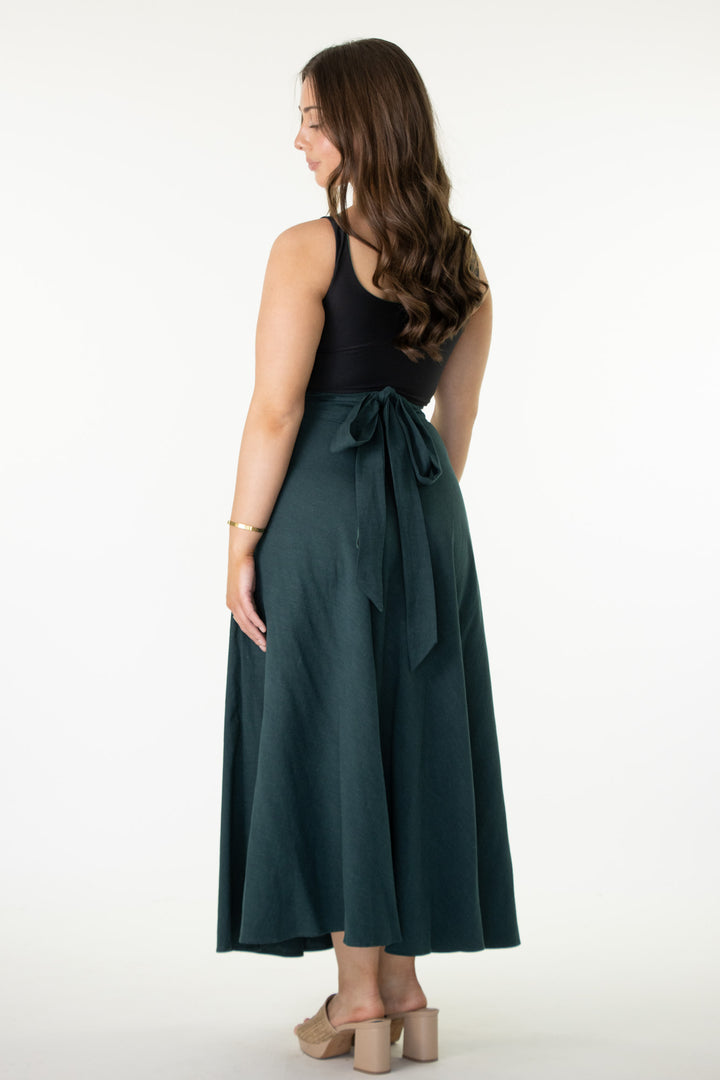 Grace Dark Emerald Skirt