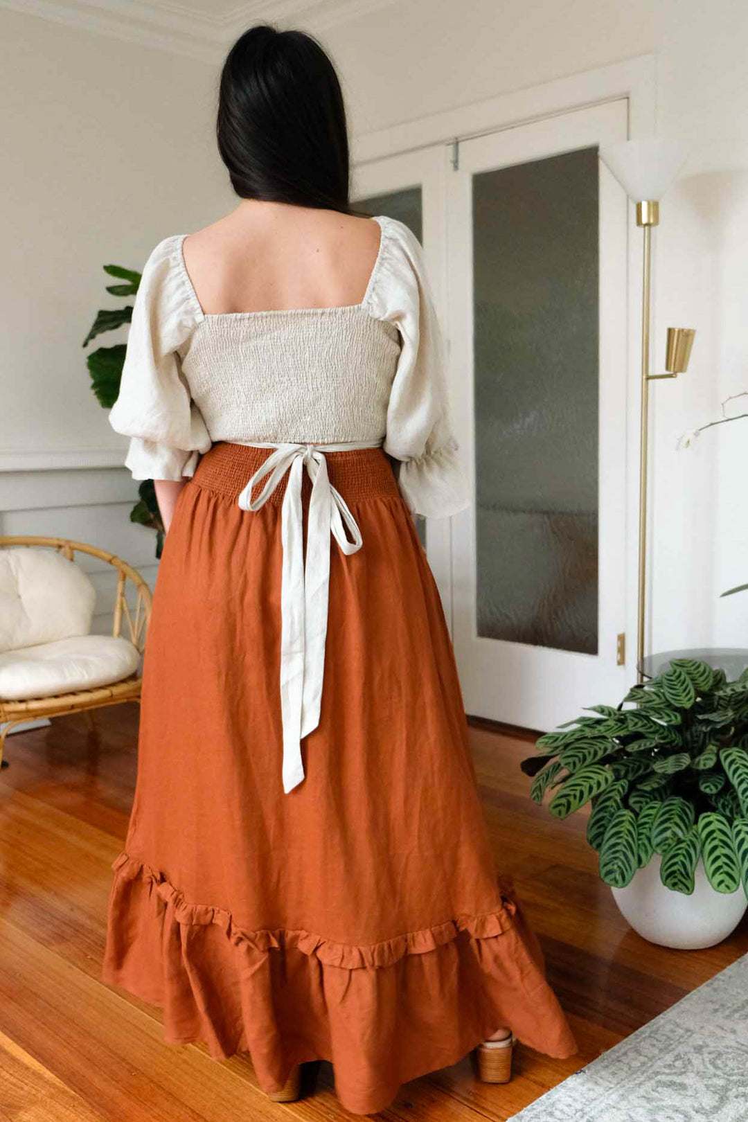 Daisy Terracotta Skirt