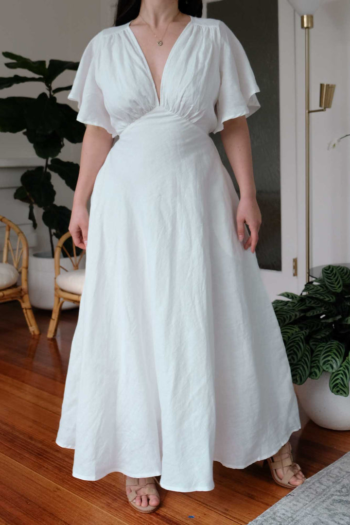 Athena Ivory Dress