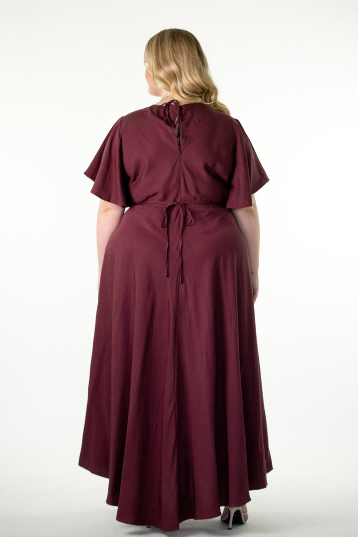 Athena Plum Dress