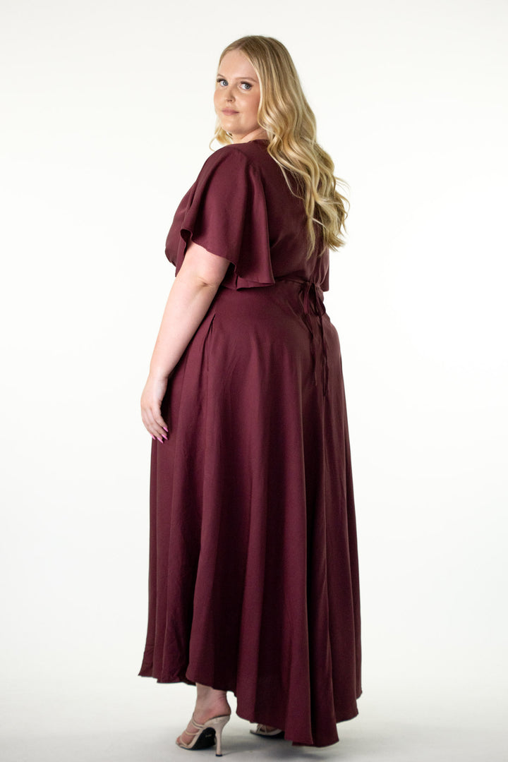 Athena Plum Dress