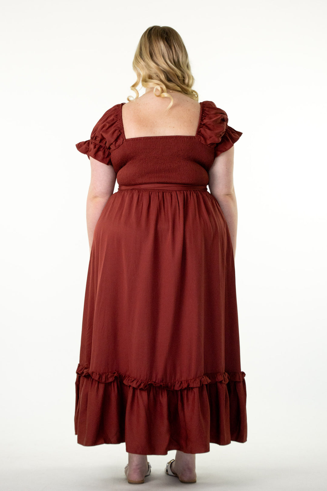 Marianne Wine Dress - Tencel