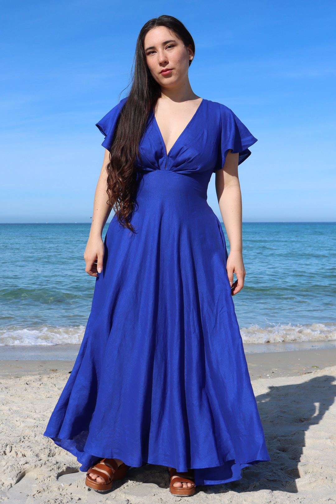 Adele Royal Blue Dress