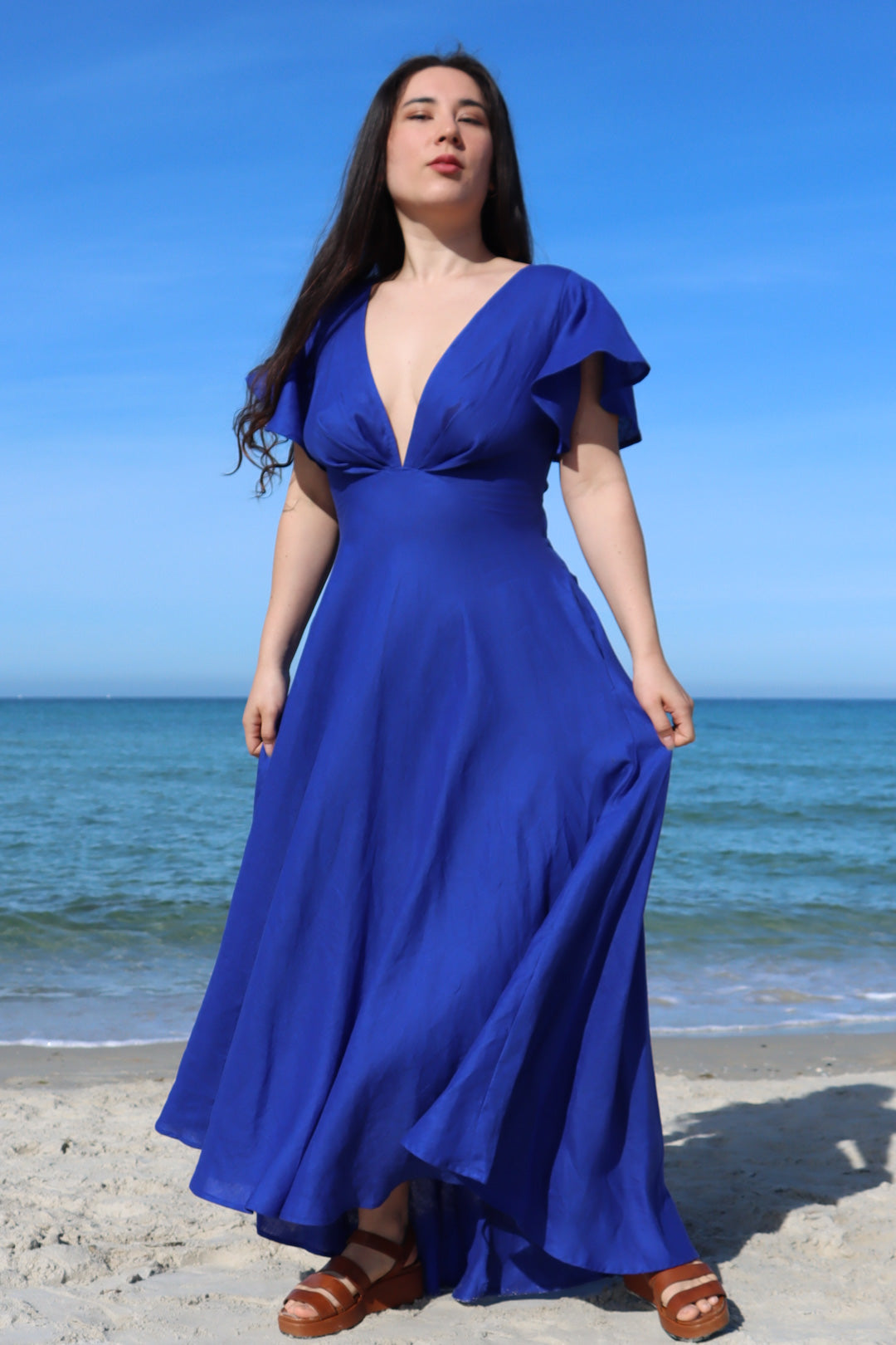 Adele Royal Blue Dress