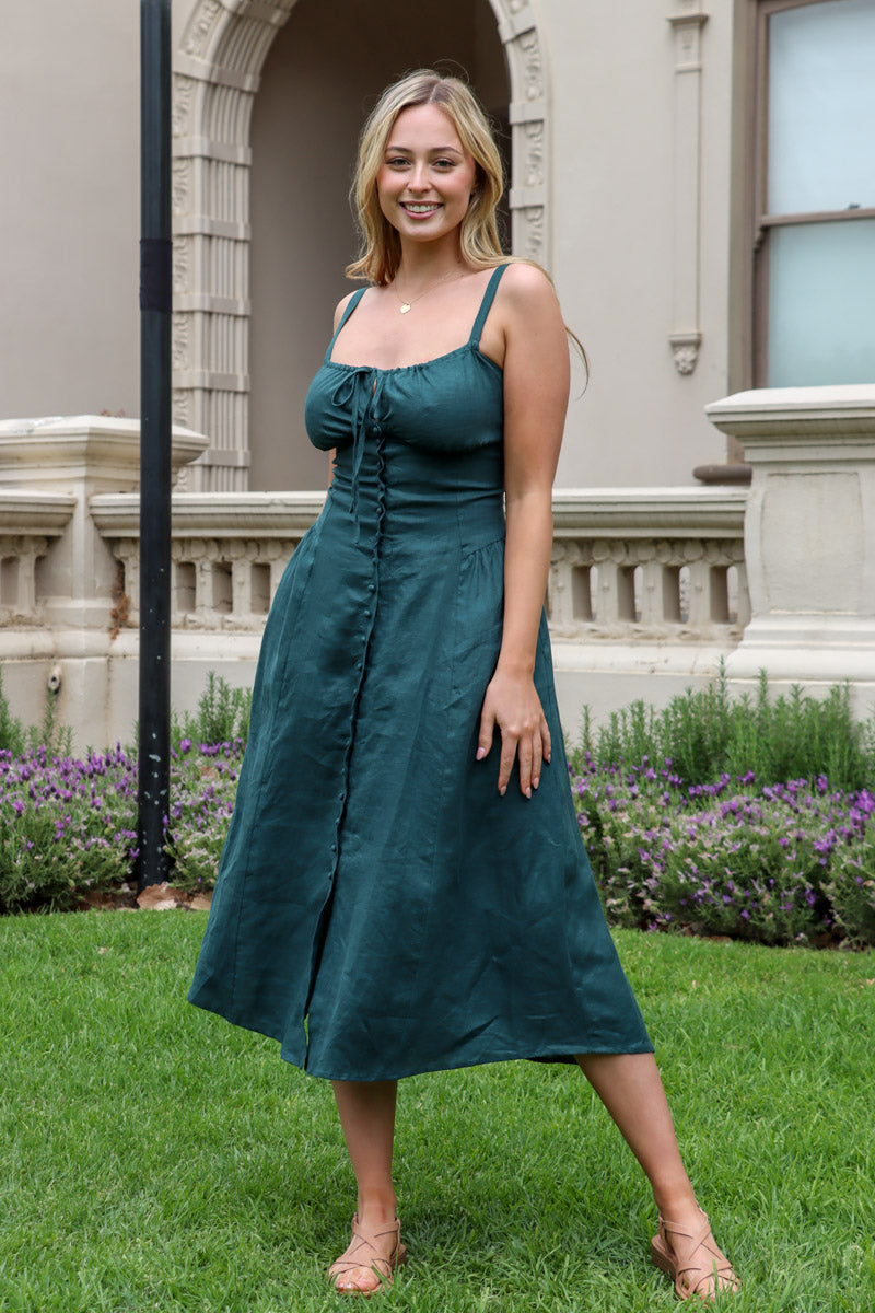 Dorothy Emerald Dress