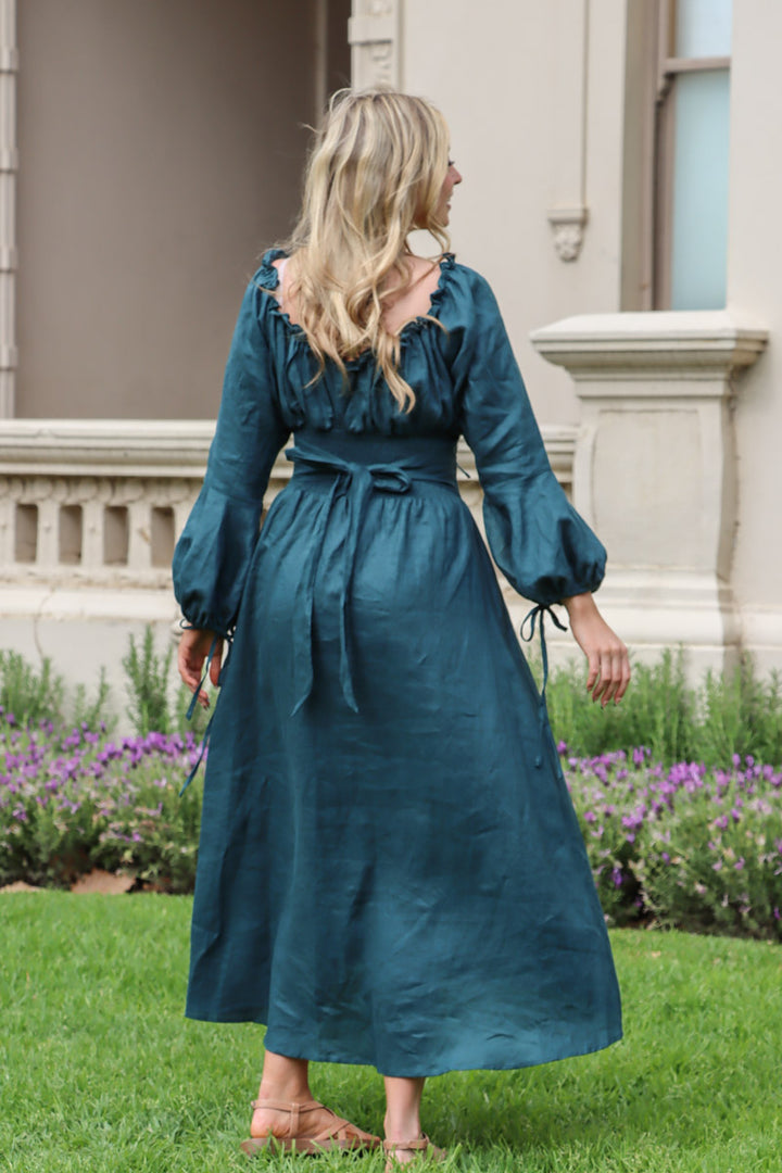 Genevieve Emerald Dress