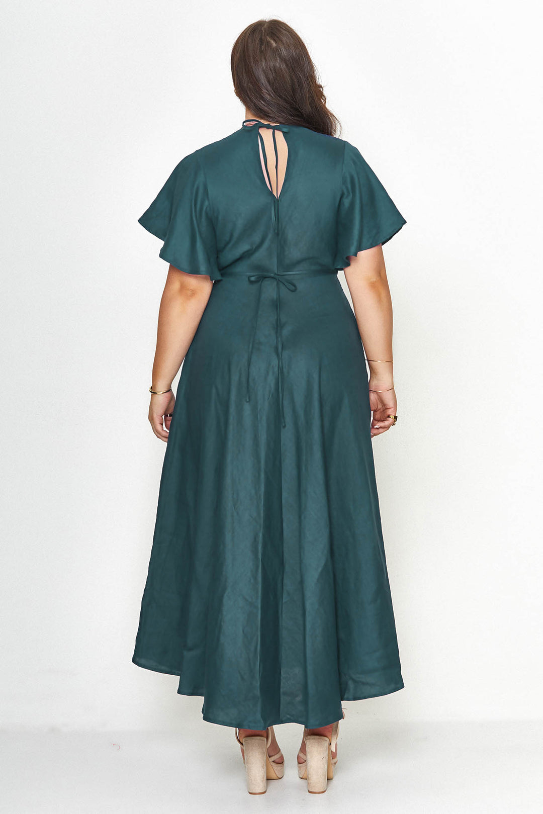 Athena Emerald Dress - Tencel