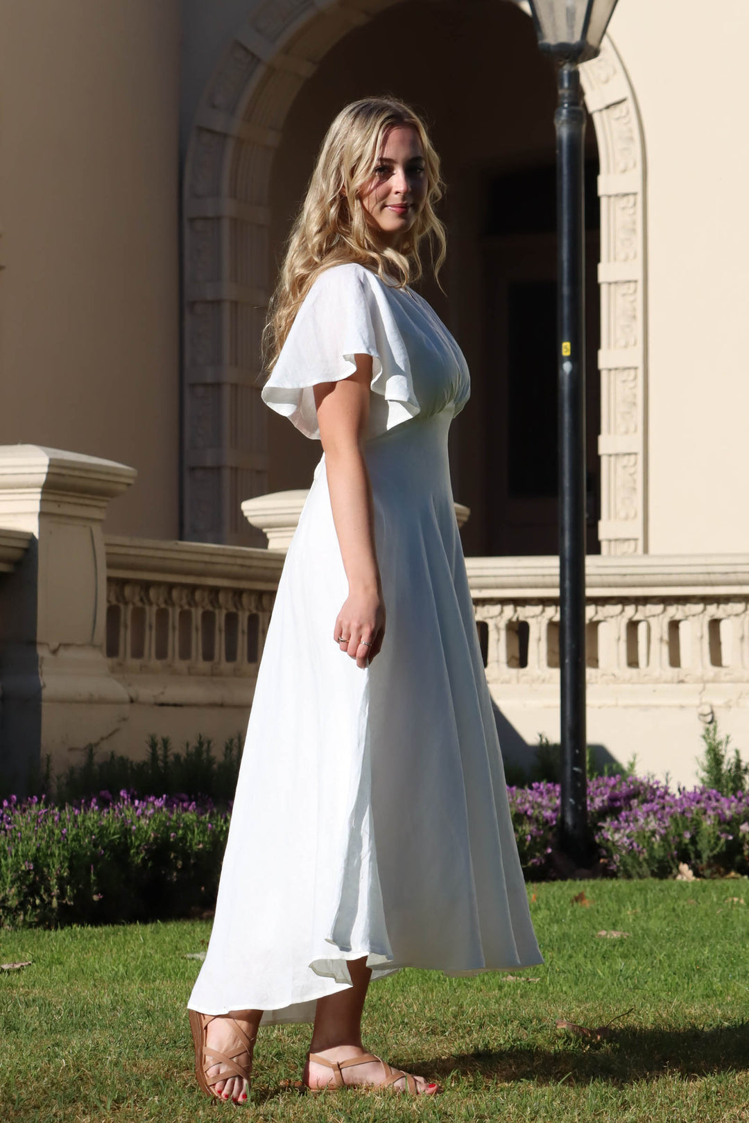 Athena Ivory Dress