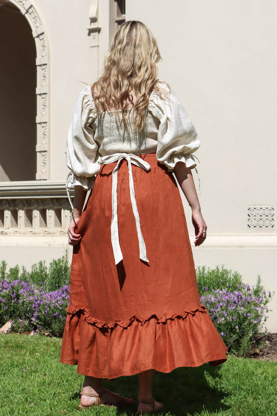 Daisy Terracotta Skirt