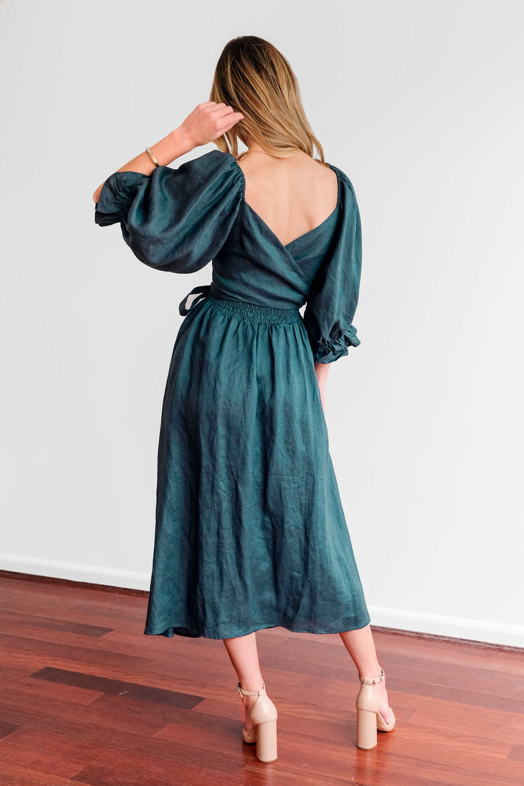 Charlotte Emerald Dress