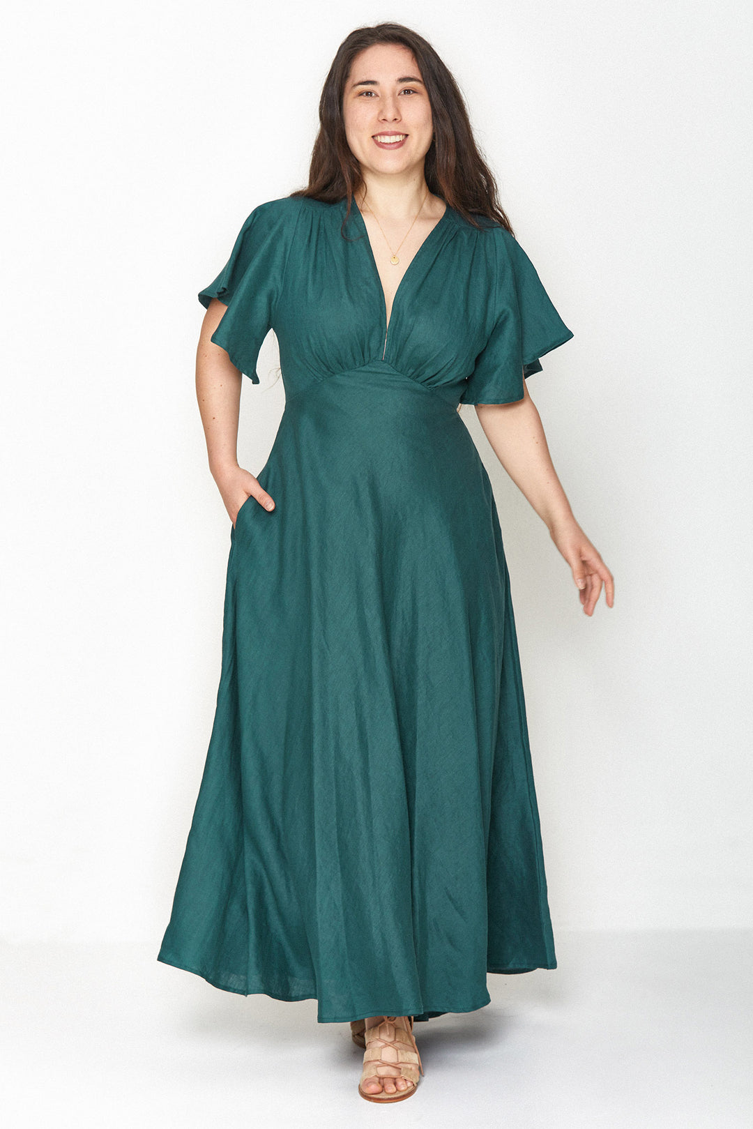 Athena Emerald Dress