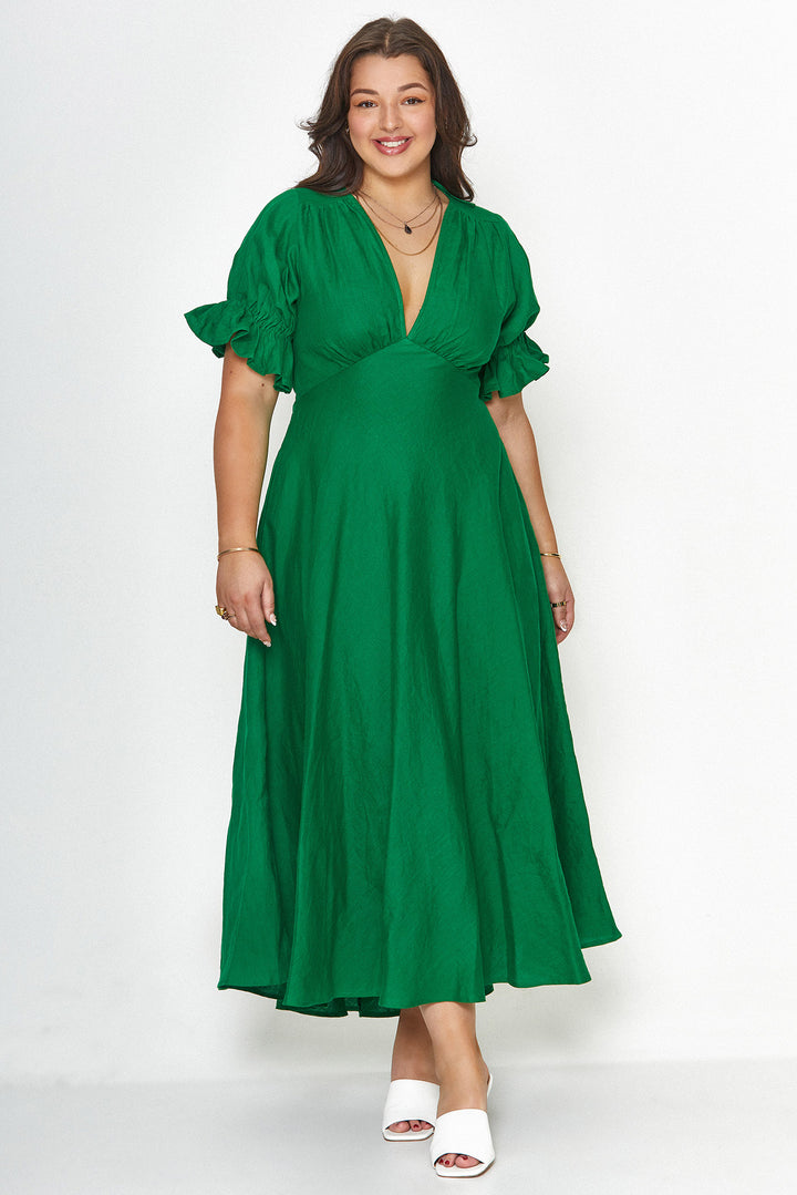 Pandora Green Dress