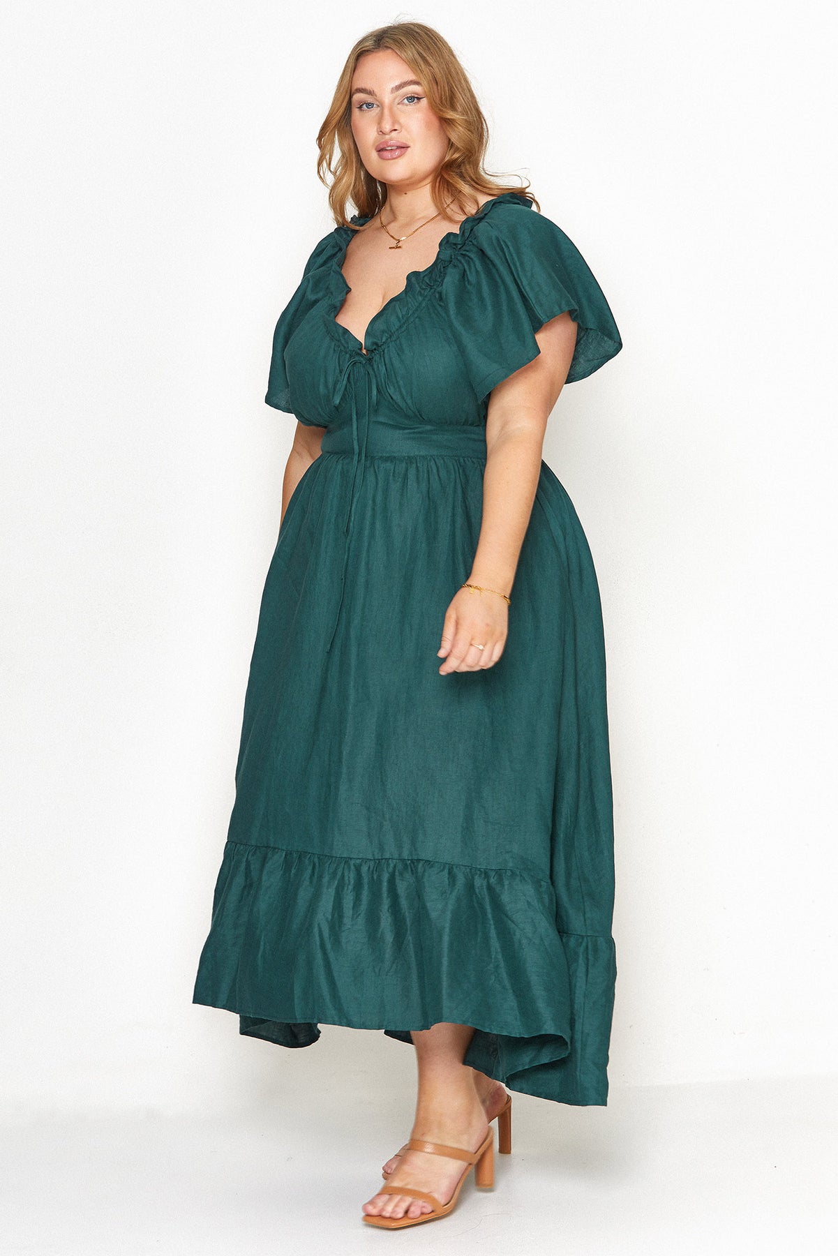 Tiffany Emerald Dress – Aulieude
