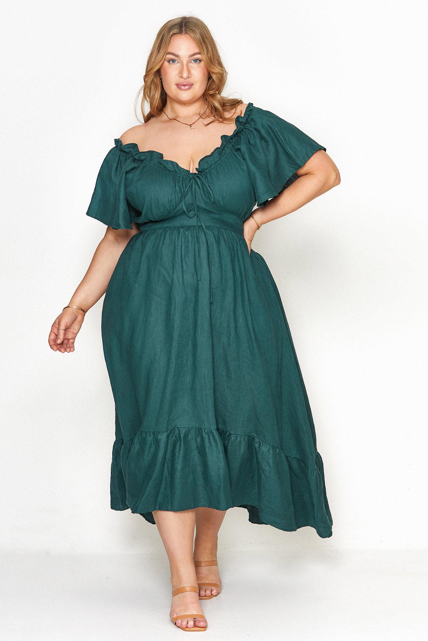 Tiffany Emerald Dress – Aulieude