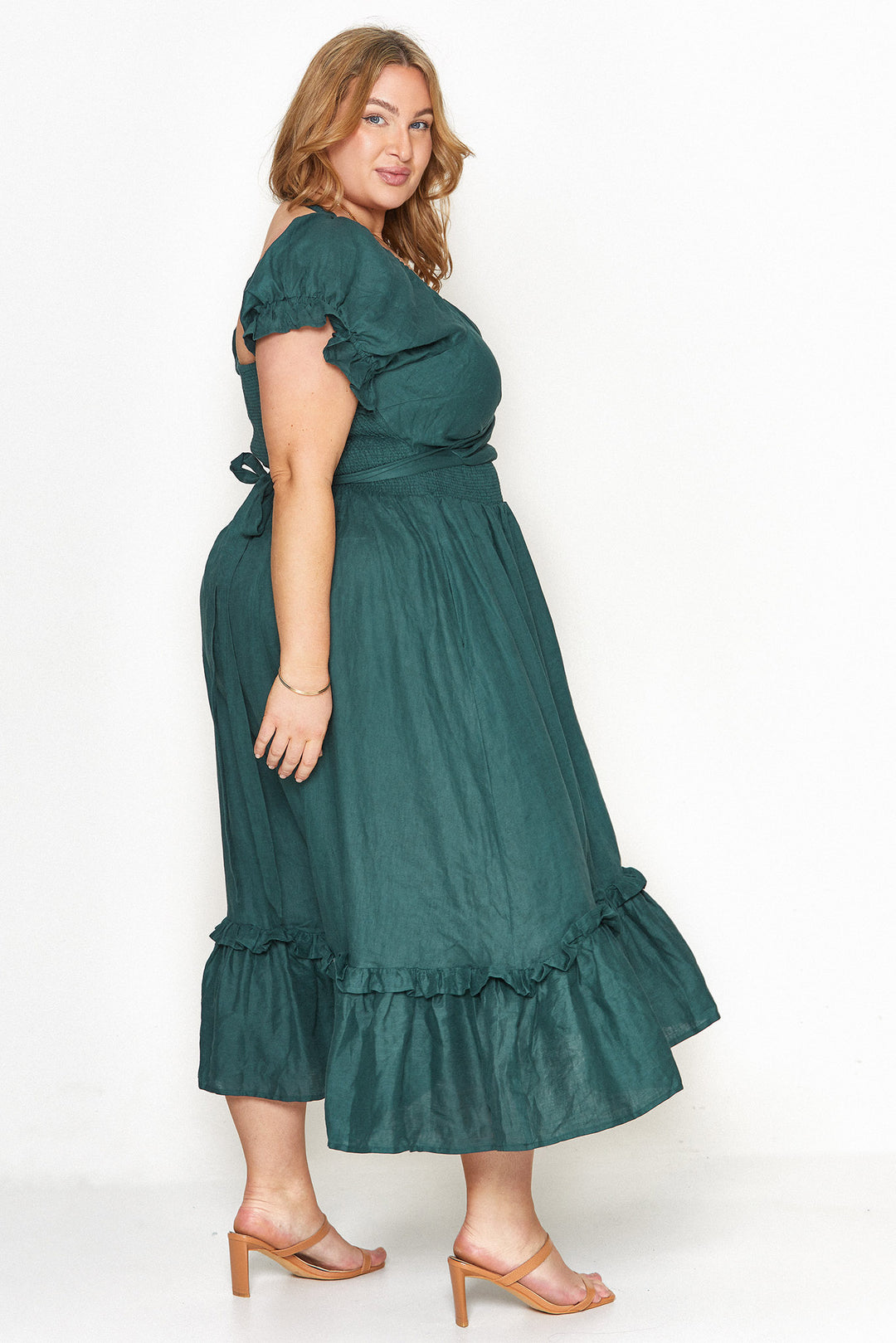 Marianne Emerald Dress