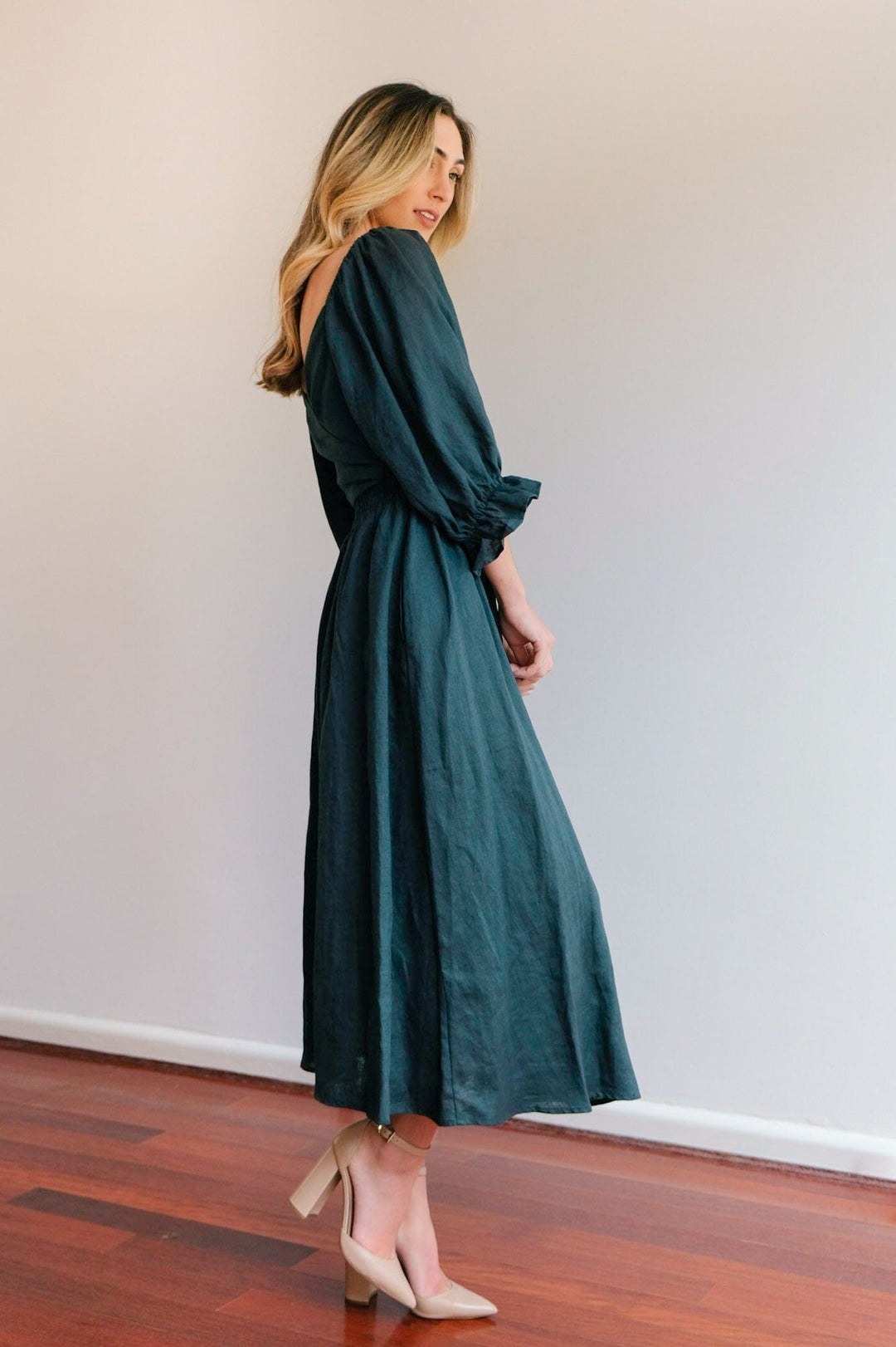 Charlotte Emerald Dress