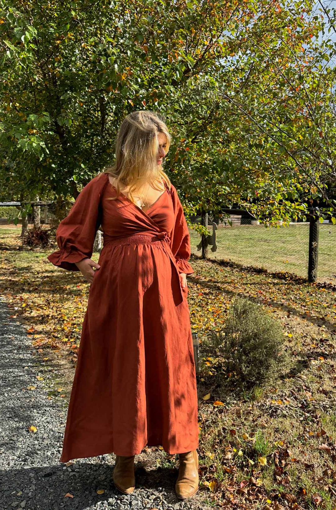 Ever New on X: Forever Favourite, our Charlotte drape maxi dress in Burnt  Sienna is perfect for every occasion. #evernewstyle    / X